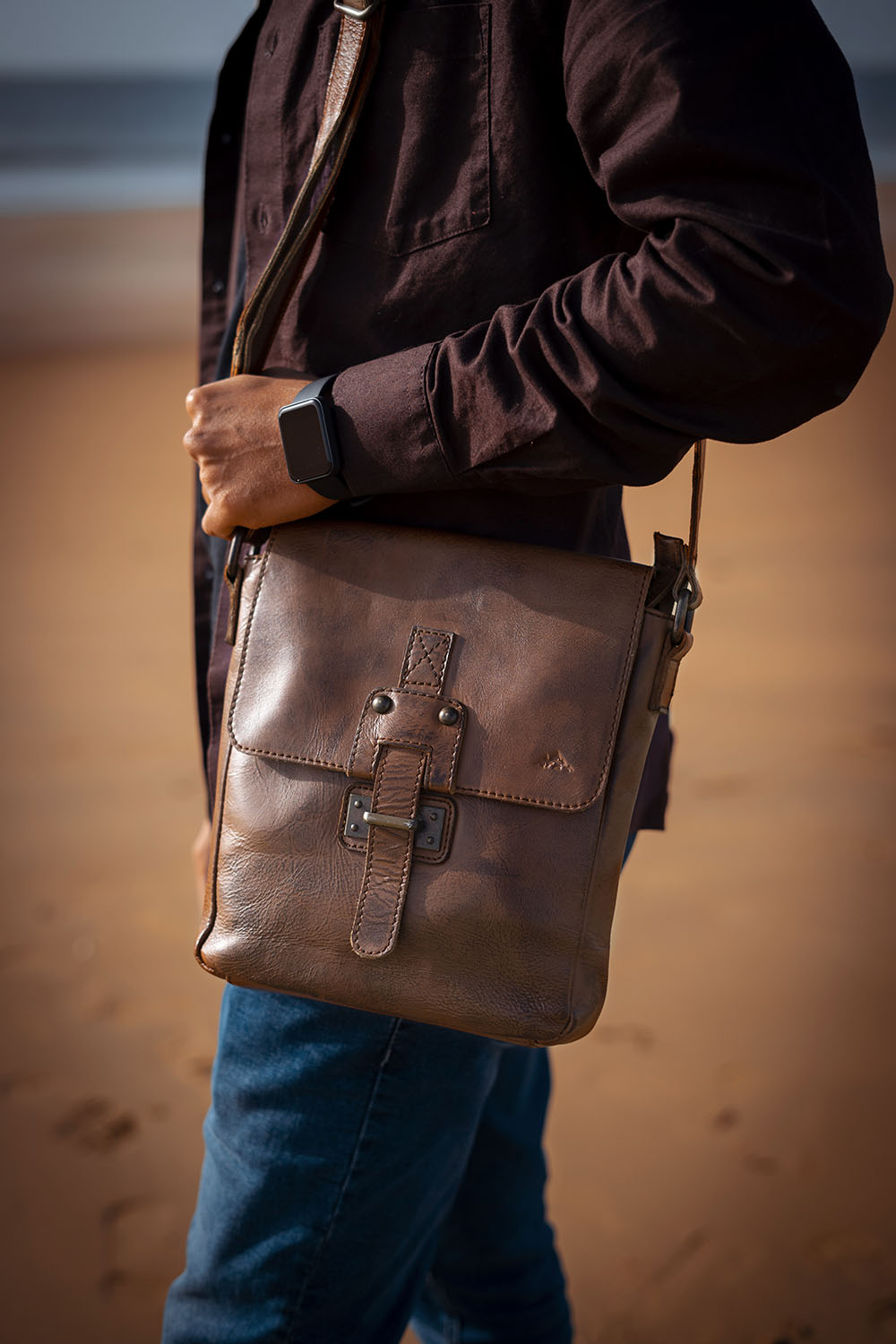 Caesar Vintage Crossbody Bag